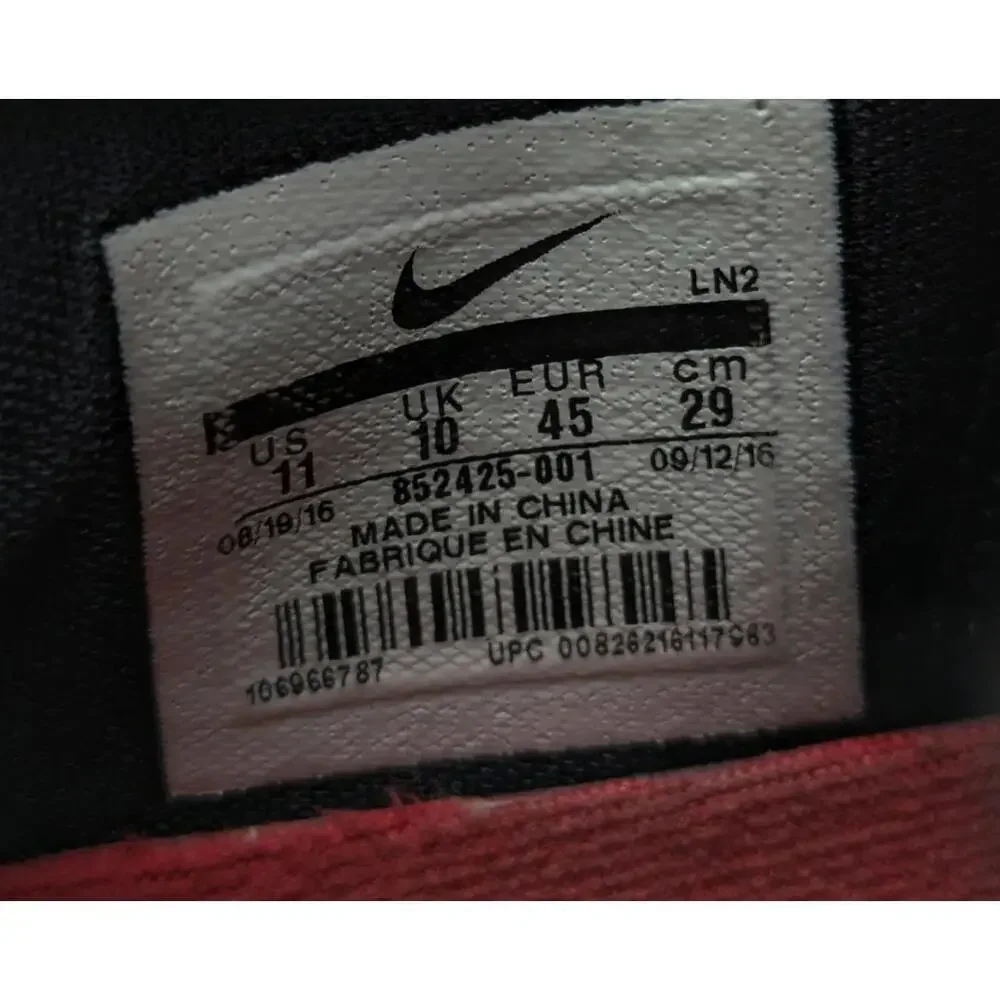 Mens Nike Kobe A D Black White Low Top Basketball Shoes 852425-001 Size 11